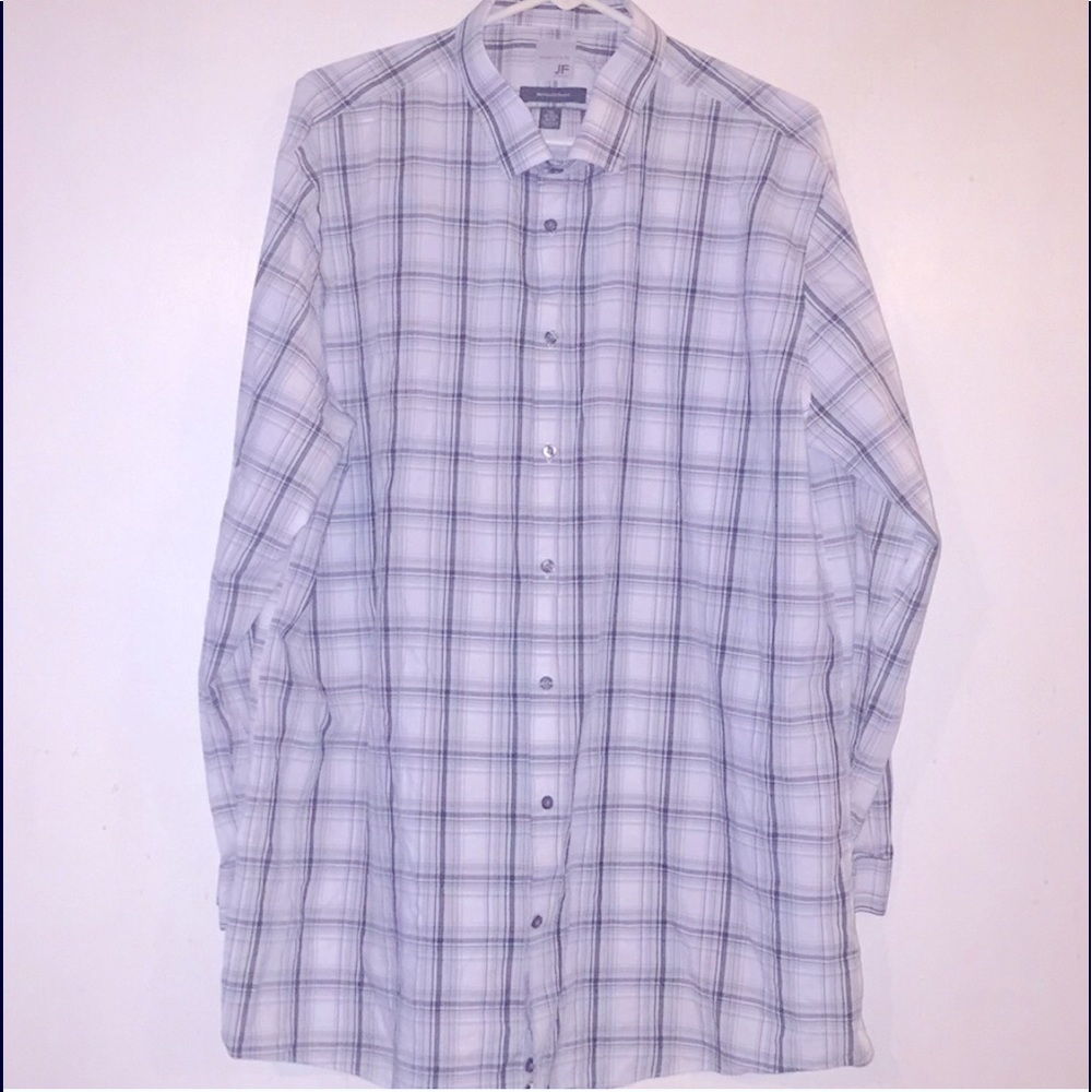 JFj.Ferrar Mens Slim Fit Long Sleeves Button Down - Picture 2 of 11